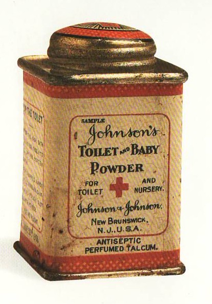 Early Baby Powder Tin