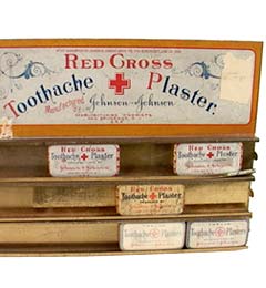Red Cross Toothache Plasters