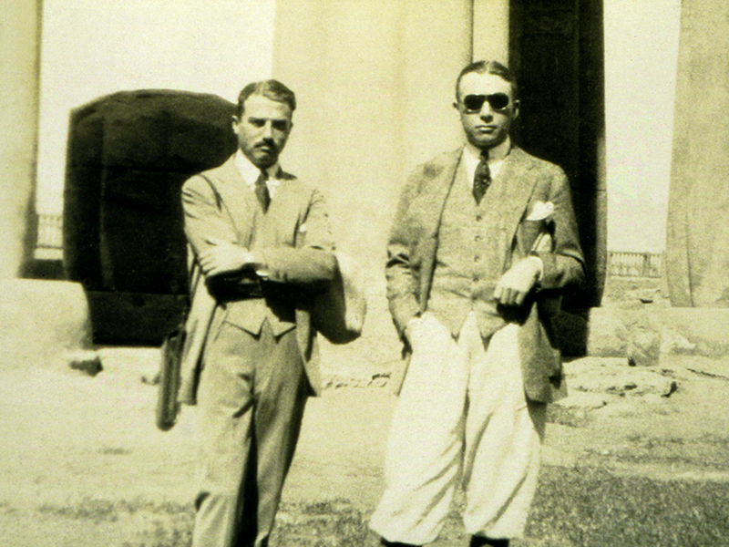 Seward Johnson and Robert Wood Johnson in Egypt