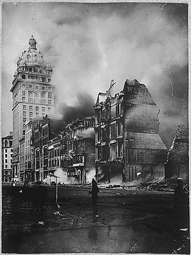 San Francisco 1906, Fires