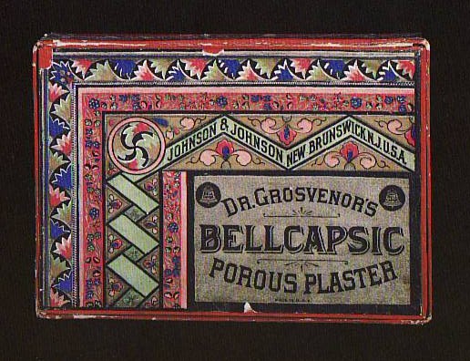 Dr. Grosvenor's Bellcapsic Plaster Box