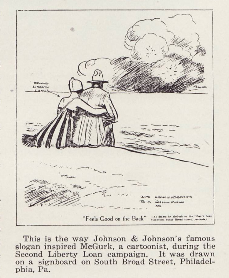 Liberty Loan Cartoon 1918