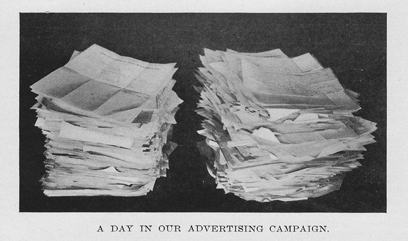 Letters from Consumers from Shaving Cream Soap Ad Campaign