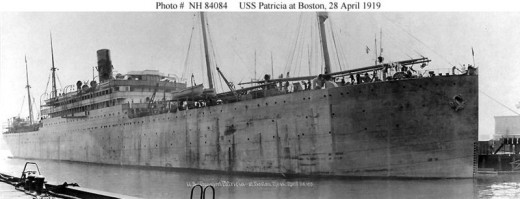 Public domain photo of the USS Patricia, Public domain photo of The Patricia, courtesy of Wikimedia Commons.