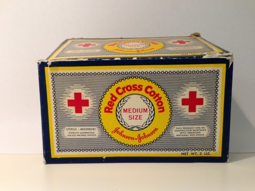 RED CROSS® Cotton vintage box