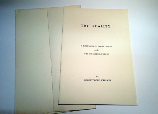 A copy of Try Reality – with matching envelope!  From our archives.