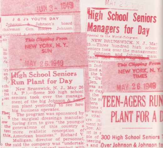 National news clips from the 1940s highlighting the "A Day in Modern Industry" program.  From our archives.