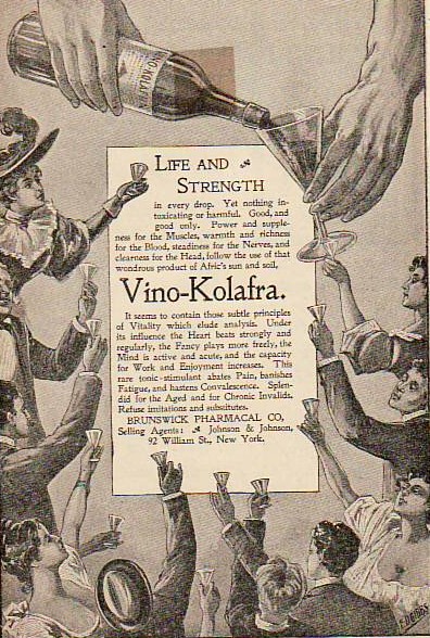 Vino Kolafra Ad, 1896