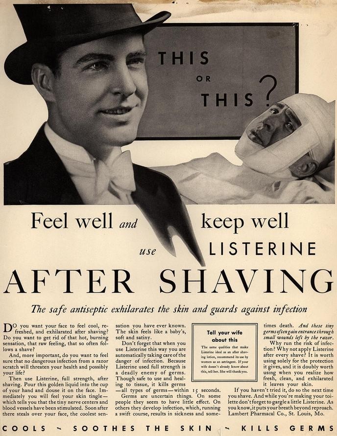 LISTERINE Shaving Ad