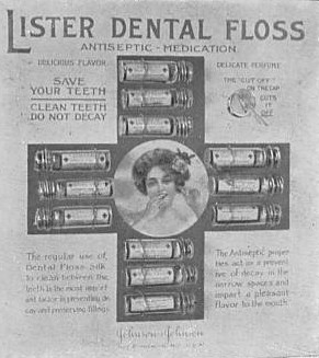 Lister Dental Floss Ad