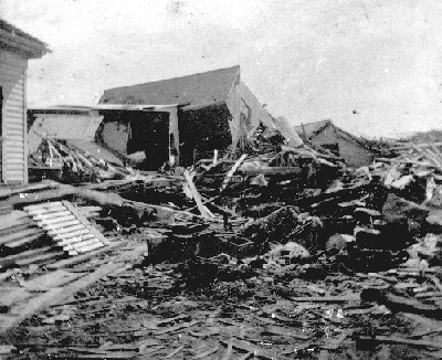 Galveston, TX, 1901, after the hurricane