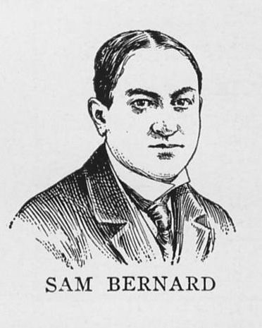 Illustration of Sam Bernard from THE RED CROSS MESSENGER