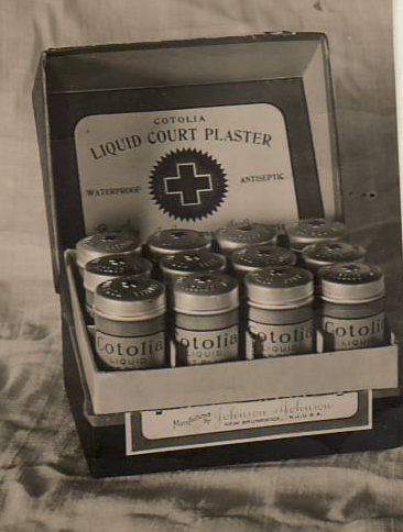 Cotolia Liquid Court Plasters, 1911