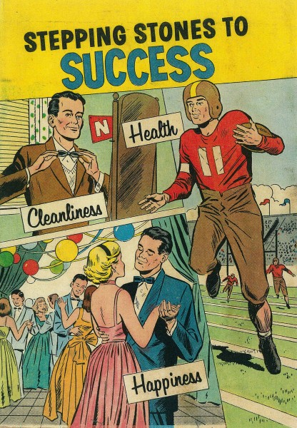 Cover of LISTERINE® Antiseptic comic book, 1956