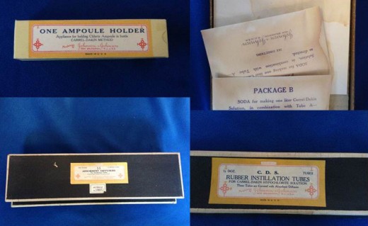 The only surviving example of the Carrel-Dakin method of wound treatment at Johnson & Johnson – from our Museum and archives.