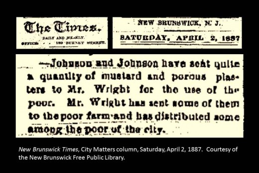 1887 First Product Donation News Clip
