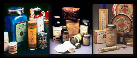 Some of the sterile surgical products from Johnson & Johnson that would have been used on the Solace hospital ship.  From our archives.